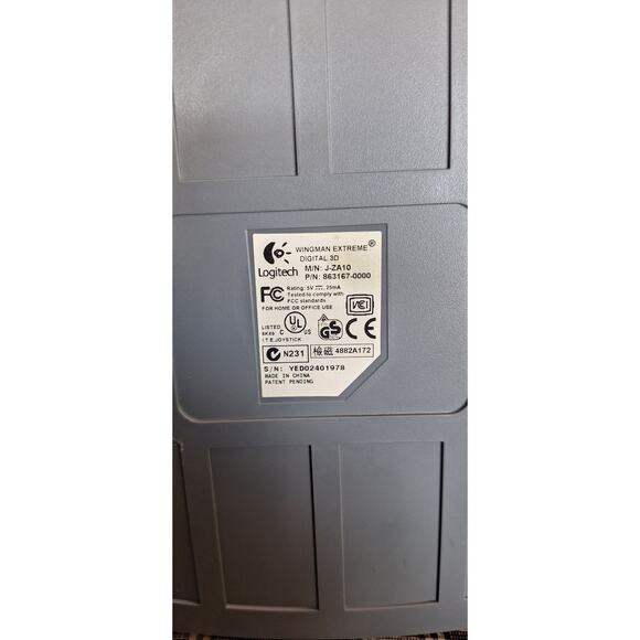 Logitech Wingman Extreme Digital 3D - Joystick - 7 Buttons - Wired- Excellent - Picture 6 of 10